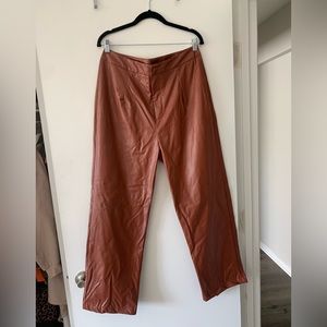 Leather pants